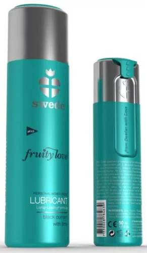 FRUITY LOVE Lime fekete riszmi ízű síkosító 50 ml
