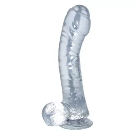 Dildo Lazy átlátszó zselé 13 x 3,5 cm
