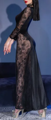 Caitlina ruha - Fekete