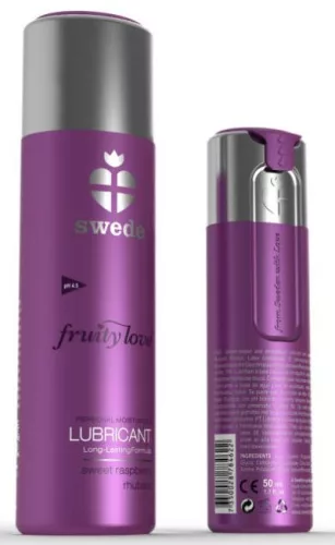 FRUITY LOVE Málna rebarbara ízesítésű síkosító 100 ml