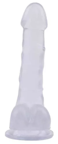 Átlátszó Hi-Rubber Dildo 14 x 3,6 cm