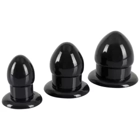 3 darabos mini fat black plugs csomag