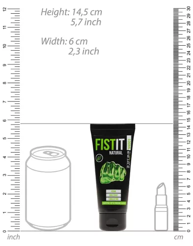 Fist It Natural Vegan síkosító 100ml