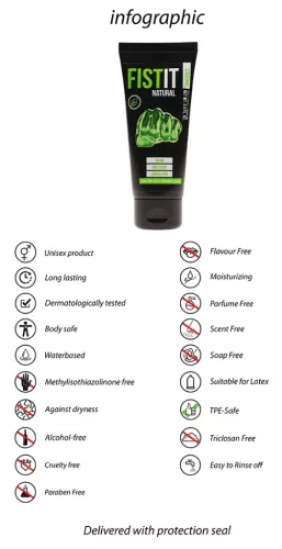 Fist It Natural Vegan síkosító 100ml