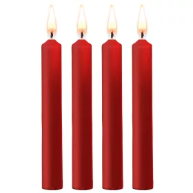 4 SM Wax Red Mini Gyertyából álló készlet