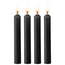 4 mini gyertya SM Wax Black készlet