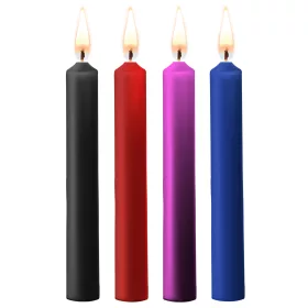 4 mini gyertyából álló készlet SM Wax Multicolor