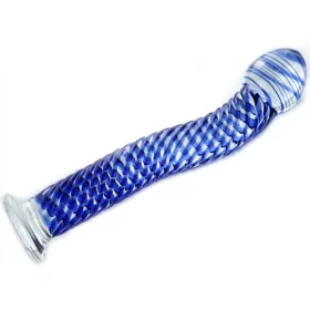 Üvegdildo Blue Wave 17,5 x 2,6 cm