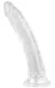 Átlátszó dildo golyó nélkül 3XL 28 x 5,5 cm
