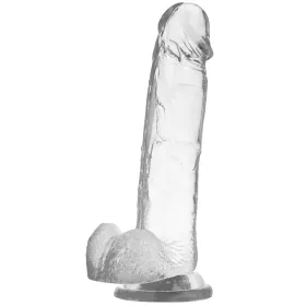 XRay Cock átlátszó dildo herékkel, 17 x 4,5 cm