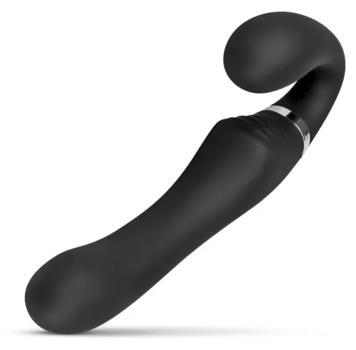 Avery vibráló öv dildo hám nélkül, 12 x 3,5 cm