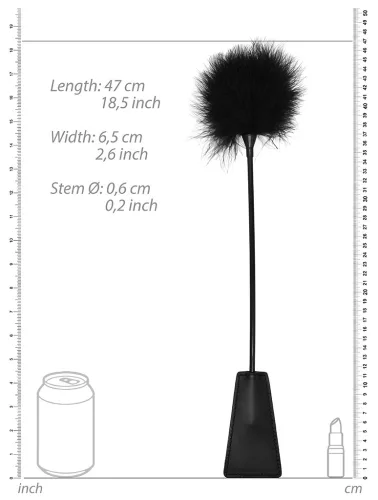 Auts Whip és Duster 43cm Fekete