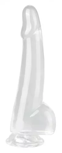 Clear Dong XL átlátszó dildo 17 x 4,8 cm