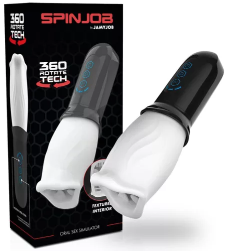 360 Spinjob 3 sebességű forgó maszturbátor
