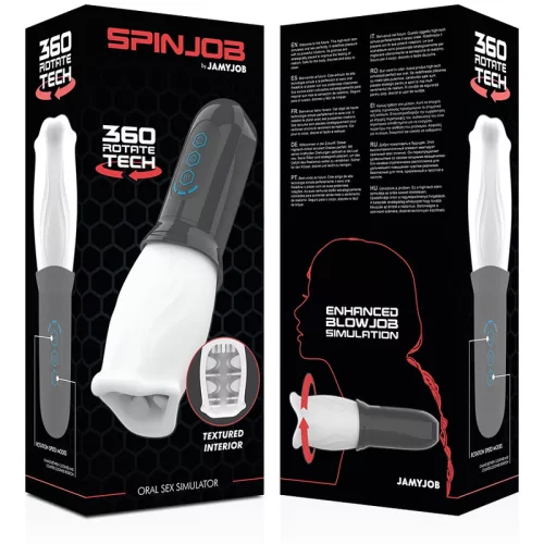 360 Spinjob 3 sebességű forgó maszturbátor