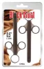 Black Mont kenőanyag-befecskendezők x2 Black