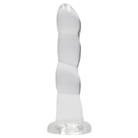 Dildo csavar kristály RealRock 16 x 4cm átlátszó