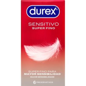 DUREX - SZUPER VÉKONY, ÉRZÉKENY 6 EGYSÉG