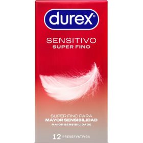 DUREX – SZUPER VÉKONY, ÉRZÉKENY 12 EGYSÉG
