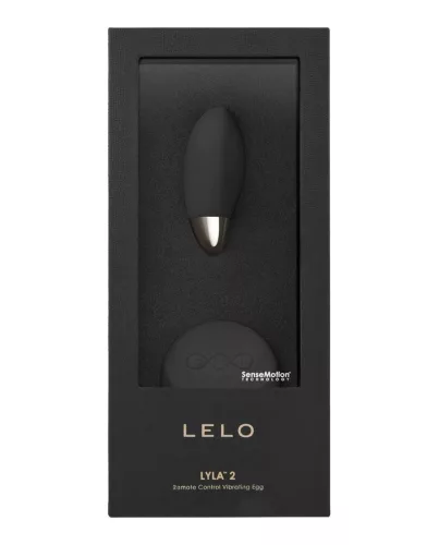 LELO - LYLA 2 INSIGNIA DESIGN EDITION FEKETE MASSZÍROZÓ TOJÁS