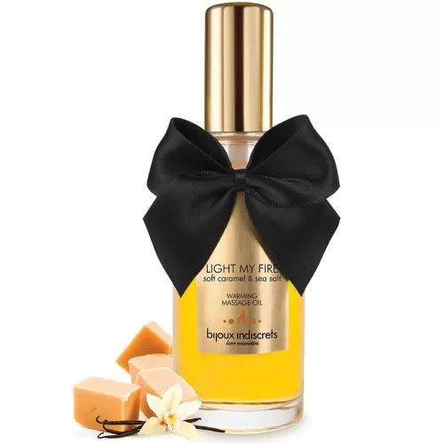 BIJOUX - MASSZÁZSOLAJ HŐHATÁSÚ KARAMELL AROMA