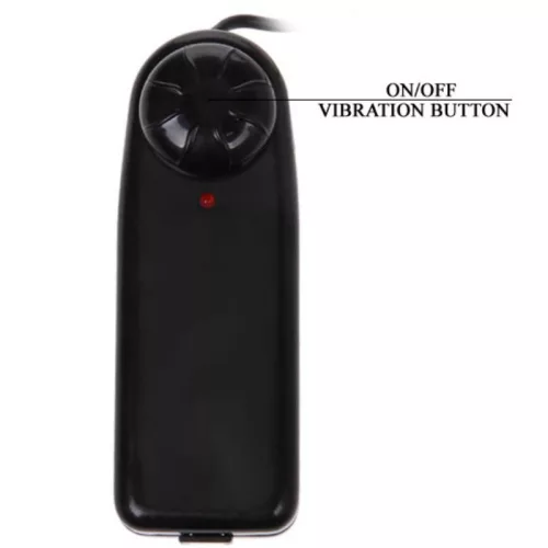 BAILE – REALISTA DILDO REZGÉSSEL ÉS FORGÁSSAL 20 CM