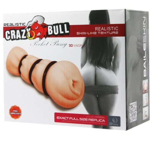 CRAZY BULL – VAGINA MASZTURBÁTOR GYŰRŰKKEL