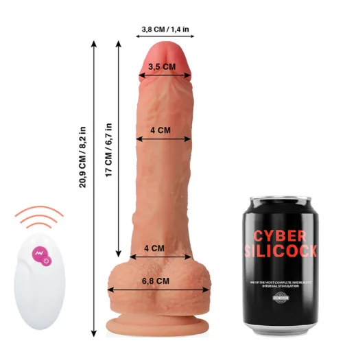 CYBER SILICON - TÁVIRÁNYÍTÁS REALISTA MASTER HUCK 20,9 CM -O-4 CM