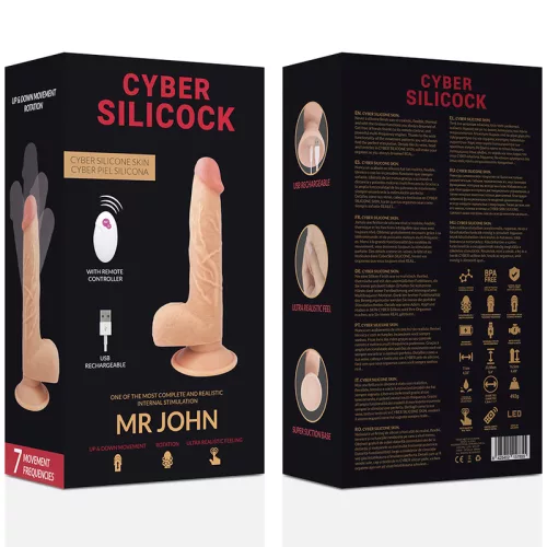 CYBER SILICON - TÁVIRÁNYÍTÁS REALISTA MR. JOHN 23,88 CM -O- 4,3 CM