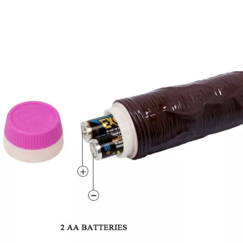 BAILE - HULLÁMOK ÖRÖM VIBRÁTORA 23 CM BARNA