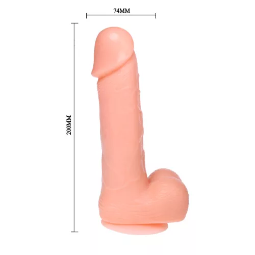 BAILE – REALISTA DILDO DONG REZGÉS ÉS FORGÁS 20 CM