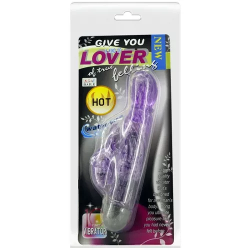 BAILE – ADJ EGYFAJTA LOVER VIBRÁTORT LILAC RABBIT 10 MODOSSAL