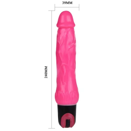 BAILE - VIBRÁTOR DAAPLY PLEASURE MULTISPEED PINK