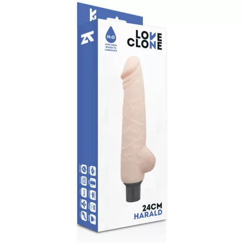 LOVECLONE - HARALD ÖNKENŐ VIBRÁTOR 24 CM -O-4 CM