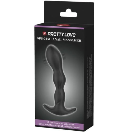 PRETTY LOVE - ANAL MASSAGER 12 VIBRÁCIÓS MÓDOK