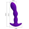 PRETTY LOVE - ANAL MASSAGER 12 LILAC VIBRÁCIÓS MÓDOK