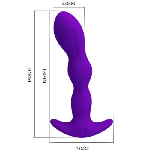 PRETTY LOVE - ANAL MASSAGER 12 LILAC VIBRÁCIÓS MÓDOK