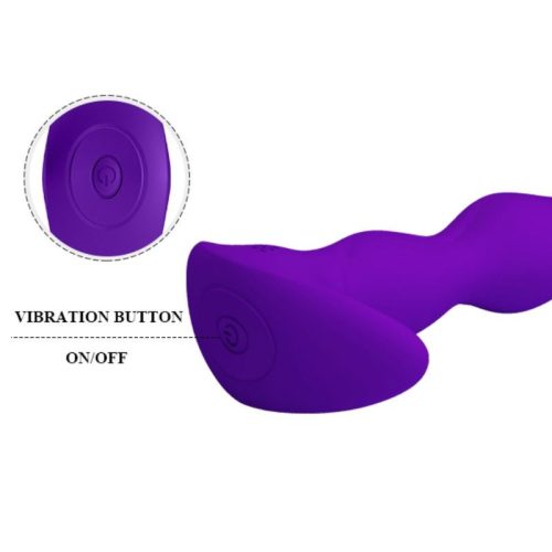 PRETTY LOVE - ANAL MASSAGER 12 LILAC VIBRÁCIÓS MÓDOK