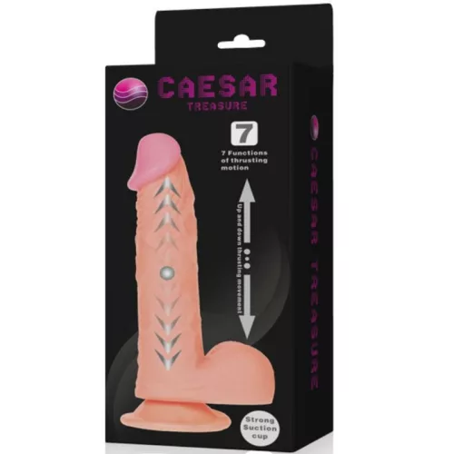 BAILE - CAESAR TREASURE REALISTA DILDO FEL-LE FUNKCIÓ