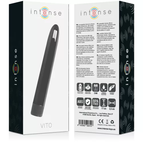 INTENSE - VITO BLACK VIBRÁTOR