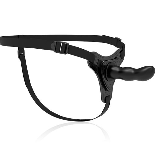 FETISS ALÁVETŐ HÁM - FEKETE SZILIKON G-SPOT 16 CM