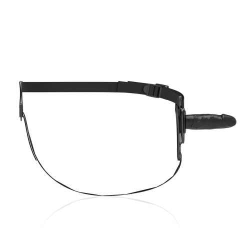 FETIS ALÁRENDELT HEGYENDER – REALISTA FEKETE SZILIKON 15 CM