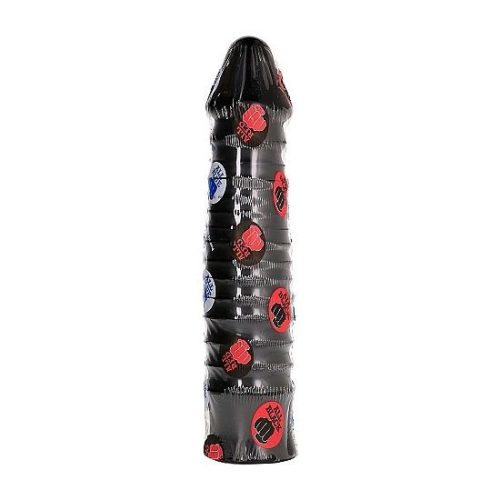 TELJESEN FEKETE - DILDO 26 CM