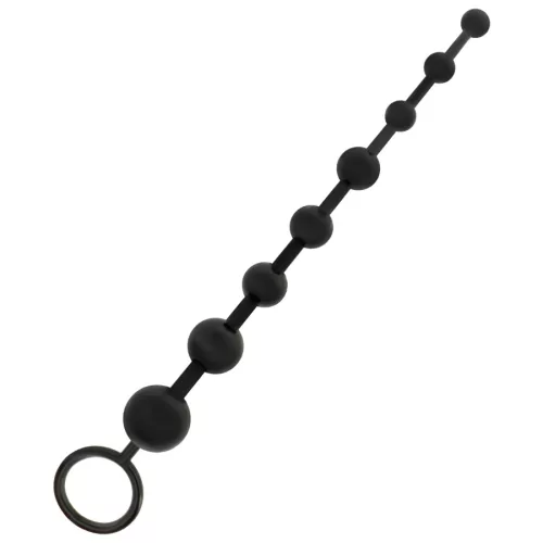 ADDICTED TOYS - ANÁLIS GYÖNGYÖK 29 CM FEKETE