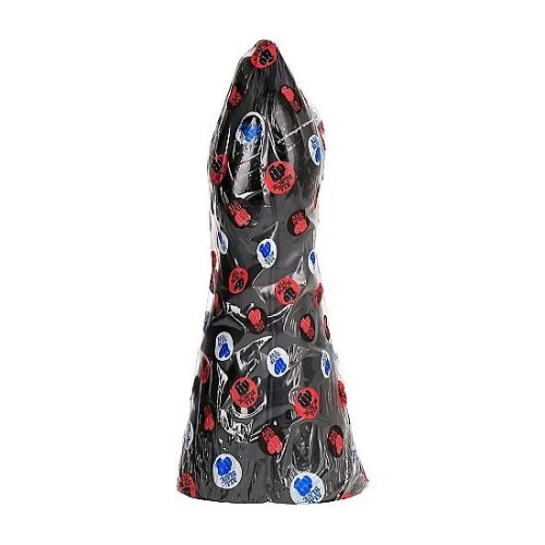 TELJESEN FEKETE - DILDÓ ÖKÖL 39 CM