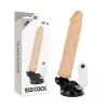 BASECOCK - REALISTA VIBRÁTOR TÁVIRÁNYÍTÓ HÚS 21 CM -O-4 CM