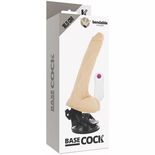 BASECOCK - REALISTIKUS, RAJZOLHATÓ TÁVIRÁNYÍTÓS BŐR 18,5 CM -O-4 CM