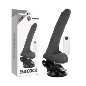  BASECOCK - REALISTIKUS, RAJZOLHATÓ TÁVIRÁNYÍTÓ FEKETE 18,5 CM -O-4 CM