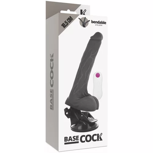 BASECOCK - REALISTIKUS, RAJZOLHATÓ TÁVIRÁNYÍTÓ FEKETE 18,5 CM -O-4 CM