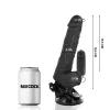 BASECOCK - REALISTA VIBRÁTOR TÁVIRÁNYÍTÁS FEKETE 18,5 CM -O-4CM